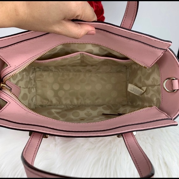 ♥️ kate spade light pink leather satchel ♥️ - Picture 7 of 7